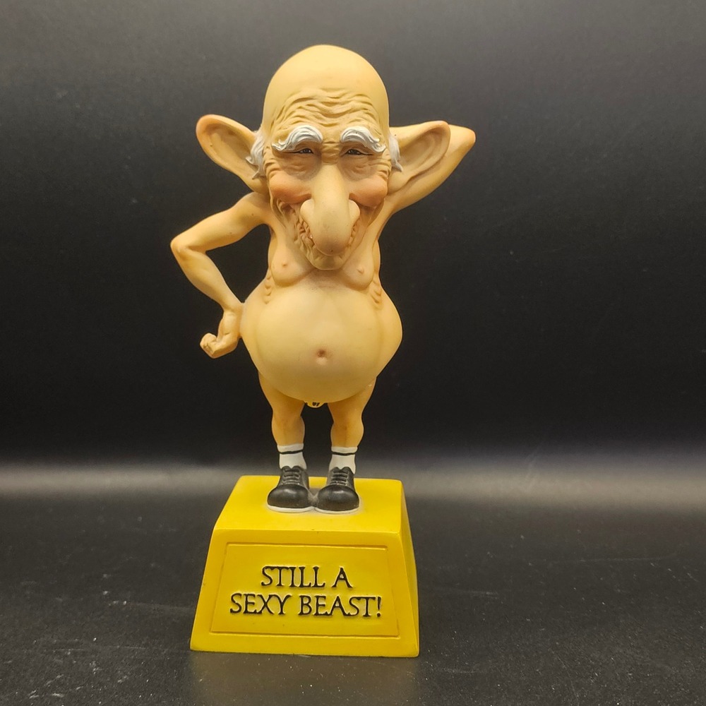 Vintage Westland Still A Sexy Beast Bobbin Belly Troll Figure Funny Gift